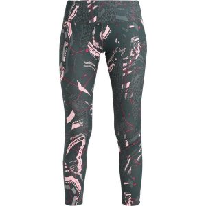Salomon AGILE Legginsy urban chic/pink yarrow/darkest spru. Zielone legginsy marki Salomon, z elastanu. W wyprzedaży za 207,20 zł.
