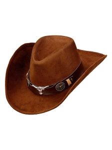 Carnival Party Kapelusz "Cowboy" w kolorze jasnobrązowym rozmiar: onesize. Brązowe kapelusze Carnival Party, bez wzorów. Za 43,99 zł.