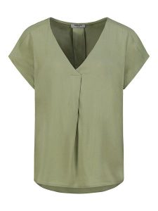 Sublevel Bluzka w kolorze khaki rozmiar: XL. Brązowe bluzki Sublevel, s, bez wzorów, z wiskozy, klasyczne, bez kołnierzyka, bez ramiączek. Za 70,24 zł.