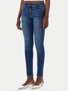 Liu Jo Jeansy UA5003 D4615 Niebieski Skinny Fit. Niebieskie jeansy Liu Jo, bez wzorów, z bawełny. Za 469,99 zł.