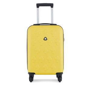 Walizka kabinowa Semi Line. Żółte walizki Semi-line, bez wzorów. Za 139,99 zł.