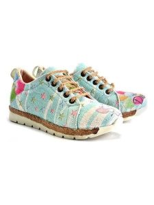 Goby Sneakersy w kolorze błękitnym rozmiar: 39. Niebieskie trampki Goby, bez wzorów, bez zapięcia. Za 244,80 zł.