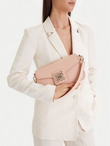 Nine West Torebka CEO-Celest-LDA8444 Różowy. Czerwone torebki klasyczne Nine West, bez wzorów, z materiału, bez dodatków. Za 169,99 zł.