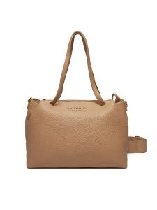 Valentino Torebka Blossom Re VBS8P201 Beżowy. Brązowe torebki klasyczne Valentino, bez wzorów, ze skóry, bez dodatków. Za 469,99 zł.