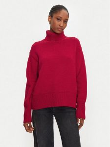 JOOP! Golf 58 JW244KN342 30043952 Czerwony Loose Fit. Czerwone golfy JOOP!, bez wzorów, z syntetyku. Za 489,99 zł.