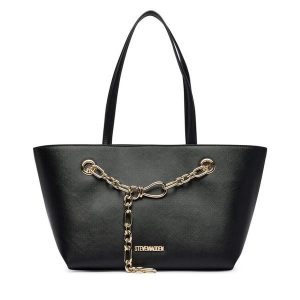 Torebka Steve Madden. Czarne torebki klasyczne Steve Madden, bez wzorów, bez dodatków. Za 599,99 zł.