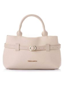 Vince Camuto Torebka "Vittoria Mini" w kolorze beżowym - 29 x 14 x 18,5 cm rozmiar: onesize. Brązowe torebki klasyczne Vince Camuto, bez wzorów, z materiału, przez ramię, bez dodatków. Za 166,88 zł.