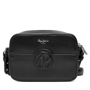 Torebka Pepe Jeans. Czarne torebki klasyczne Pepe Jeans, bez wzorów, z jeansu, bez dodatków. Za 389,99 zł.