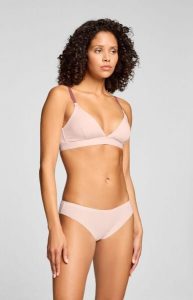 Puma figi damskie Invisible Cotton 2-pak Jasnoróżowe. Czerwone figi Puma, bez wzorów, z bawełny. Za 156,20 zł.
