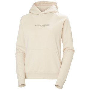 Bluza damska Helly Hansen Core. Białe bluzy Helly Hansen, uniwersalny, bez wzorów, z bawełny, bez kaptura. Za 342,50 zł.