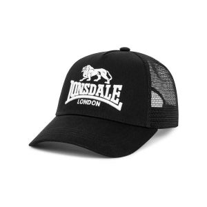 Czapka Trucker Lonsdale Blaydon. Białe czapki Lonsdale, bez wzorów, z bawełny, sportowe. Za 123,00 zł.