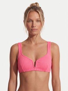 Maaji Góra od bikini Victoria V PT3509SBR009 Różowy. Czerwone bikini Maaji, bez wzorów, z syntetyku. Za 289,99 zł.