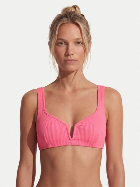 Maaji Góra od bikini Victoria V PT3509SBR009 Różowy. Czerwone bikini Maaji, bez wzorów, z syntetyku. Za 199,99 zł.