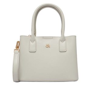 Torebka GINO ROSSI. Szare kuferki Gino Rossi, bez wzorów, bez dodatków. Za 179,99 zł.