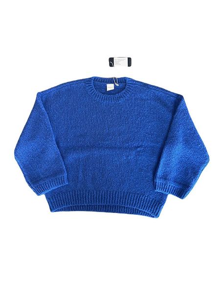 Josephine & Co Sweter "Jesse" w kolorze niebieskim rozmiar: S. Niebieskie swetry oversize Josephine & Co, s, bez wzorów, bez ramiączek. Za 218,05 zł.