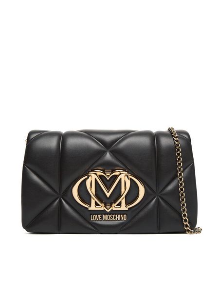 LOVE MOSCHINO Torebka JC4043PP0NLC0000 Czarny. Czarne torebki klasyczne LOVE MOSCHINO, bez wzorów, ze skóry, bez dodatków. Za 539,99 zł.