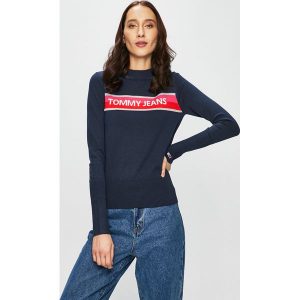 Tommy Jeans - Sweter. Swetry klasyczne marki Tommy Jeans. W wyprzedaży za 359,90 zł.