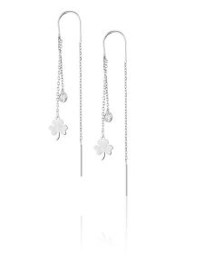 Lodie Silver Srebrne kolczyki z cyrkoniami rozmiar: onesize. Szare kolczyki Lodie Silver, z cyrkonią, srebrne. Za 59,45 zł.