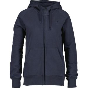 Damska bluza z kapturem full zip Didriksons Ven. Niebieskie bluzy Didriksons, m, bez wzorów, z kapturem. Za 393,30 zł.