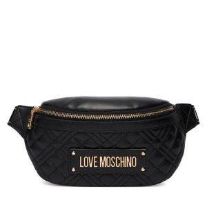Nerka LOVE MOSCHINO. Czarne nerki i saszetki LOVE MOSCHINO, bez wzorów. Za 679,99 zł.