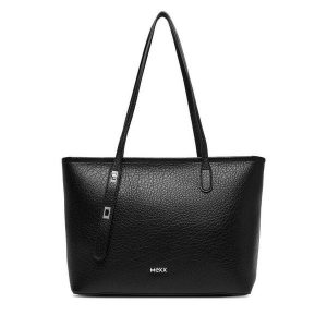 Torebka MEXX. Czarne shopper bag Mexx, bez wzorów, bez dodatków. Za 229,99 zł.