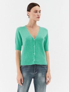 Please Kardigan M734723332 Zielony Regular Fit. Zielone kardigany Please, z syntetyku. Za 209,99 zł.