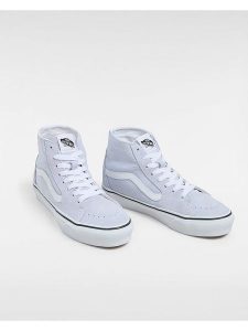 Vans Skórzane sneakersy w kolorze błękitnym rozmiar: 34,5. Niebieskie trampki Vans, bez wzorów, za kostkę, bez zapięcia. Za 127,35 zł.