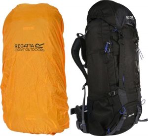 Plecak trekkingowy Regatta EU187. Czarne plecaki Regatta. Za 399,99 zł.