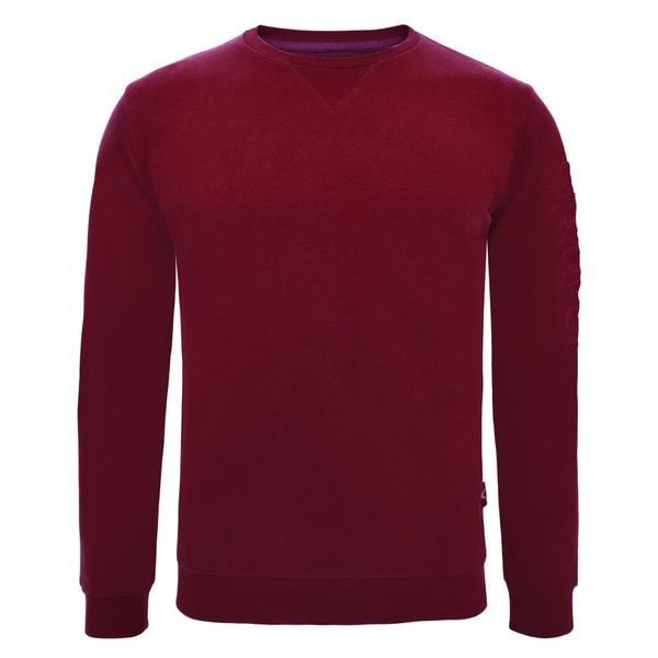 Bluza z bawełny Guros Play. Czerwone bluzy ELPLAYER, bez wzorów, z bawełny, bez kaptura. W wyprzedaży za 91,00 zł.