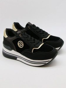 Bellucci Sneakersy w kolorze czarnym rozmiar: 36. Czarne trampki Bellucci, bez wzorów, bez zapięcia. Za 136,13 zł.