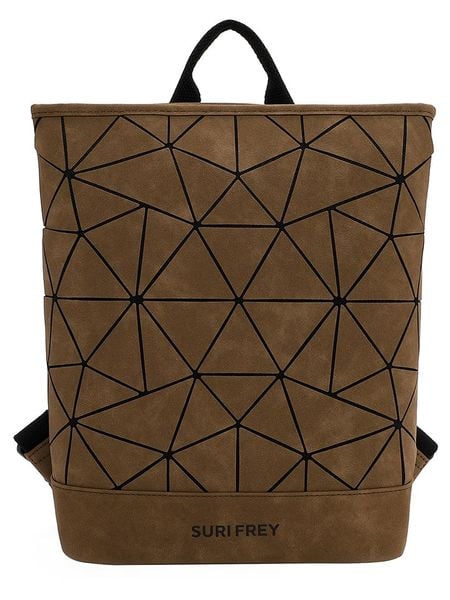 SURI FREY Plecak "Jessy-Lu" w kolorze jasnobrązowym - 32 x 34 x 10 cm rozmiar: onesize. Brązowe plecaki SURI FREY. Za 135,17 zł.