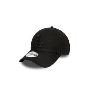 Czapka z daszkiem New Era 9FORTY MLB Los Angeles Dodgers Czarna - 12052000. Czarne czapki New Era, bez wzorów, sportowe. Za 90,46 zł.
