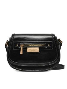 Monnari Torebka BAG5540 Czarny. Czarne listonoszki Monnari, bez wzorów, ze skóry, bez dodatków. Za 119,99 zł.