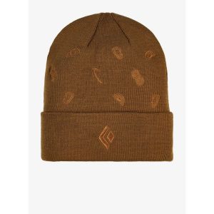 Czapka zimowa Black Diamond Gear Beanie - dark curry. Brązowe czapki Black Diamond, bez wzorów, sportowe. Za 96,99 zł.