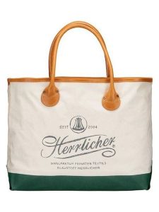Herrlicher Shopper bag w kolorze kremowym - 63 x 40 x 20 cm rozmiar: onesize. Brązowe shopper bag Herrlicher, bez wzorów, z materiału, na ramię, bez dodatków. Za 217,99 zł.