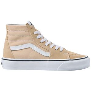 Buty Dorosły Vans Sk8-Hi Tape żółty. Żółte trampki Vans, bez wzorów, bez zapięcia. W wyprzedaży za 229,45 zł.