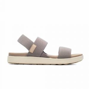 Buty do chodzenia damskie Keen Elle Backstrap. Brązowe buty trekkingowe Keen, z gumy, bez zapięcia. W wyprzedaży za 307,25 zł.