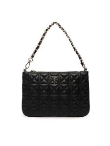 Guess Torebka PW7568 P6274 Czarny. Czarne torebki klasyczne Guess, z aplikacjami, ze skóry, bez dodatków. Za 269,99 zł.