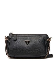 Guess Torebka Noelle II Mini HWZG96 72710 Czarny. Czarne torebki klasyczne Guess, z aplikacjami, ze skóry, bez dodatków. Za 379,99 zł.