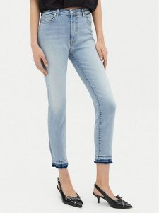 PINKO Jeansy Sabrina 100169 Niebieski Skinny Fit. Niebieskie jeansy Pinko, bez wzorów, z bawełny. Za 399,99 zł.