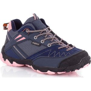 Buty turystyczne w kolorze granatowym. Buty trekkingowe marki Kimberfeel. W wyprzedaży za 257,95 zł.