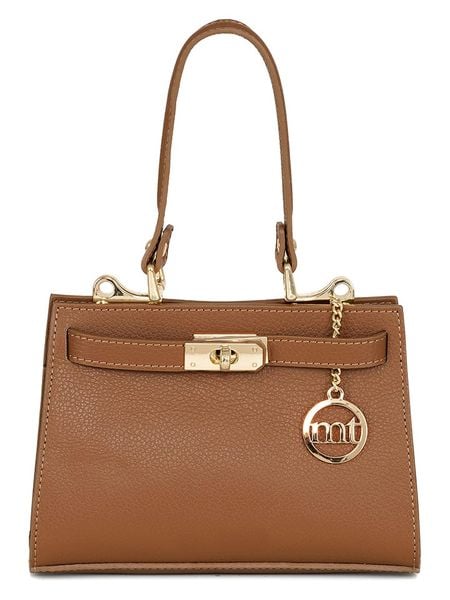 Mia Tomazzi Skórzana torebka "Zacconi" w kolorze jasnobrązowym - 24 x 14 x 8 cm rozmiar: onesize. Brązowe torebki klasyczne Mia Tomazzi, bez wzorów, z materiału, przez ramię, bez dodatków. Za 260,99 zł.