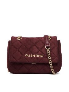 Valentino Torebka Ocarina VBSA9B05 Bordowy. Czerwone torebki klasyczne Valentino, bez wzorów, ze skóry, bez dodatków. Za 589,99 zł.