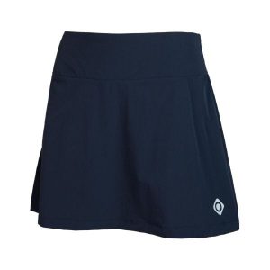 Spodnie spódnicowe AQUILA: styl, wygoda i praktyczna kieszeń na zamek. Niebieskie spódnice Izas, l, bez wzorów, z nylonu, sportowe. Za 204,30 zł.