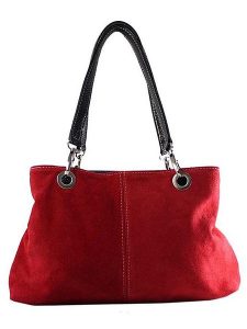 ORE10 Skórzana torebka w kolorze czerwonym - 32 x 20 x 14 cm rozmiar: onesize. Czerwone torebki klasyczne ORE10, bez wzorów, z materiału, bez dodatków. Za 118,56 zł.
