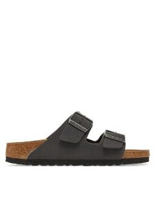Birkenstock Klapki Arizona 1029162 Brązowy. Brązowe klapki Birkenstock, bez wzorów, ze skóry, bez obcasa. Za 339,99 zł.