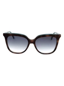 Longchamp Damskie okulary przeciwsłoneczne w kolorze brązowo-niebieskim rozmiar: 53. Brązowe okulary przeciwsłoneczne Longchamp. Za 189,95 zł.