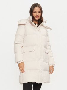 Guess Płaszcz zimowy Beliksa W4BL0B WGJR2 Beżowy Regular Fit. Brązowe płaszcze Guess, na zimę, s, z aplikacjami, z syntetyku, bez kaptura. Za 759,99 zł.