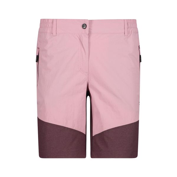 Damskie szorty bermudzkie CMP. Czerwone szorty CMP, bez wzorów, sportowe. Za 176,50 zł.