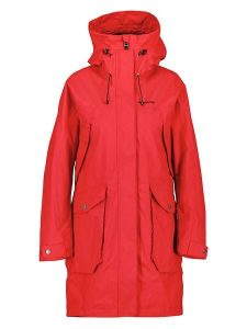 Didriksons Parka "Thelma" w kolorze czerwonym rozmiar: 40. Czerwone płaszcze Didriksons, bez wzorów, bez kaptura. Za 616,40 zł.